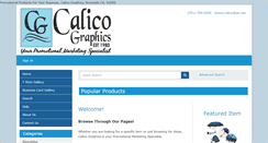 Desktop Screenshot of calico-graphics.com
