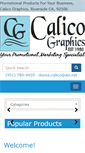 Mobile Screenshot of calico-graphics.com